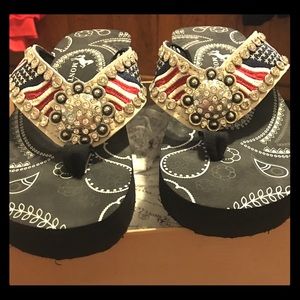 Montana West II Bling Flip Flops